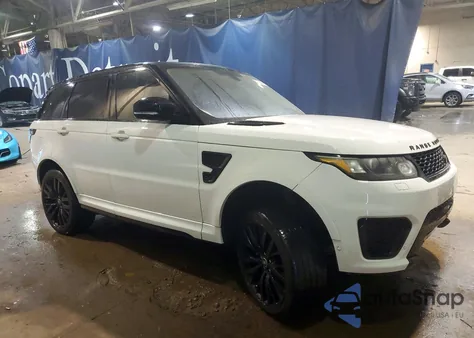 2016 Land Rover Range Rover Sport Svr из США, поврежденный, VIN SALWZ2EF7GA594138